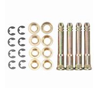 Qqmora Kit de Bagues de Charnière de Porte en Métal de Haute qualité, pour CR-V CRX CX DX EX SI EG6 B16 D16 EK EG EH - 4 Pièces