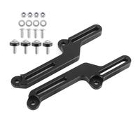 Qqmora Kit de Réglage de Pare-Brise en Aluminium CNC, Support de Pare-Brise Durable pour CB500X 2017-2020, Hauteur Réglable 12-52 Mm, Accessoires de Moto