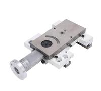 Qqmora Mini Lathe Lit Assemblage en Fonte de Moulage en Fonte Sildle Poste D'outil de Précision Réglable Compatible avec MX210 WM210 8x16 220x400 220x600 220x750 Couches