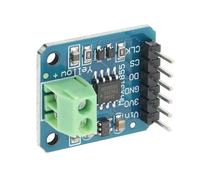 Qqmora Module de Capteur de Température Thermocouple de Type K avec et Résolution 14 Bits, Idéal pour les Applications à Haute Température, Flexible pour L'industrie, Entrée 3-5 V