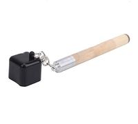 Qqmora Outil de Billard Multifonction 2 en 1 pour Les Joueurs de Billard, Porte-Craie Léger et Pic de Queue avec Un Design Robuste en Bois et en Métal, Idéal pour Une Expérience de Jeu Fluide