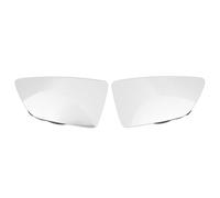 Qqmora Paire de Verre de Rétroviseur Chauffant Siège de Remplacement Gauche Droit Mk3 Pré-lifting 2013 2016, Siège de Remplacement de Verre de Miroir