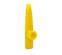 Qqmora Plastique Mini Portable Kazoo Ukulélé Guitare Partenaire Facile à Apprendre Instrument de Musique pour Voyage Feu de Camp Amusant Enfants Adultes Rouge Vert Jaune (Jaune)