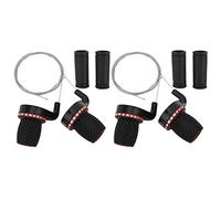 Qqmora Poignée de Changement de Vitesse de Vélo, 2 Paires, Poignée Antidérapante Durable pour Transmission de Vélo de Montagne, 7x2,5x25cm
