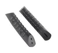 Qqmora Poignée de Transport Noire pour Kayak, Accessoire étanche et Durable pour le Transport de canoë et de Kayak, 18x3cm, 2 Pièces