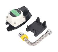 Qqmora Pompe de surpression d'eau DC24V, 65 W, débit automatique | ABS étanche, Débit 1 à 2 M³/h, Salle de Bain et Jardin, Liquides Non Corrosifs, Kit de Raccordement Inclus