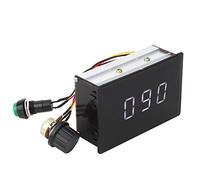 Qqmora PWM GOVERNOR Speed Controller Affichage Numérique DC Motor Speed Registor Interrupteur Soft Start Stop pour Robotics Projects PCB Matériau 96 Mm X 61 Mm X 34 Mm
