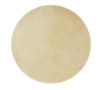 Qqmora Remplacement de la Tête de Tambour en Peau de Mouton, qualité Supérieure, Texture Naturelle, Accessoire Sonore Clair et Cohérent pour Tambours Bongo Africains, 2 Pièces 29 Cm ou (9,0 pouces)