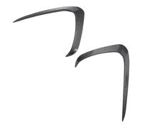 Qqmora Répartiteur D'aération du Pare-chocs Avant Design Sportif Aérodynamisme amélioré Force D'appui Accrue pour les Années 2011 à 2015 Matériau ABS Haute Résistance (Modèle en fibre de carbone)