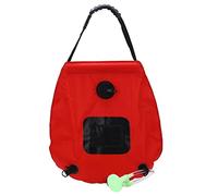 Qqmora Sac de Douche Solaire Pliable Portable 20L, avec Tuyau et Pomme de