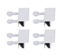 Qqmora Sécurité de Fenêtre Coulissante Serrure en Aluminium Durable en Aluminium en Aluminium Patio à L'épreuve de Patio de la Porte en Verre pour le Bureau à Domicile, Fenêtre