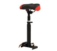 Qqmora Silt de Scooter électrique Selle Pliable Réglable Alivable Universal Punk Scooter Souget Remplacement pour M365 Ergonomic Design Absorption Absorption Cushion en Aluminium