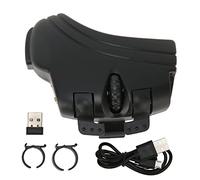 Qqmora Souris à Anneau de Doigt, Facile à Contrôler, Rechargeable, 2,4 GHz, sans Fil, USB, pour Le Bureau,Console