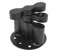 Qqmora Support D'extension de Bloc de Carburant, Support de Verrouillage sécurisé en Aluminium pour Bloc de Carburant de Voiture, Ajustement Universel pour Porte-bagages, Alliage D'aluminium de