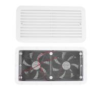 Qqmora Ventilateur de Ventilation Latéral pour Camping-car, 24V, 5W, Moteur à Grande Vitesse, Matériau ABS, pour Camping-car, Remorque, Yacht, Salle de Bains, Cuisine