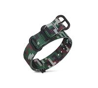QQNQQ Bracelet de montre, bracelets, bracelet, universel, 18 mm 20 22 24 26 style océan/désert/jungle/forêt en nylon OTAN sport résistant à l'usure et durable militaire(Jungle Camouflage,24mm)