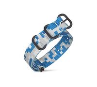 QQNQQ Bracelet de montre, bracelets, bracelet, universel, 18 mm 20 22 24 26 style océan/désert/jungle/forêt en nylon OTAN sport résistant à l'usure et durable militaire(Sky Camouflage,22mm)