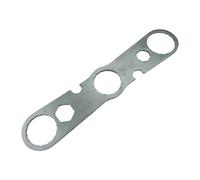 QQNQQ Clé for axe central de vélo, clé for boîtier de pédalier de vélo 14 mm 15 mm, clé for démontage de pédale, extracteur de boîtier de pédalier 39 40,5 44 mm, 16 encoches for VTT