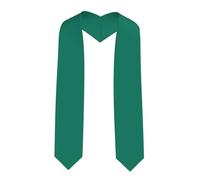 qqoupp Châle de remise de diplôme aplati - Image verte malachite - Bon drapé - Ne se déforme pas facilement, coin pointu, Taille unique