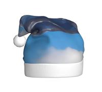 qqoupp Snowy Mountains of B Pattern Christmas Hat for Adult for Christmas Halloween New Year Soldes Promotions
