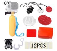 QQT pour GoPro Kit Surf Kit éponge Floaty sangle trépied film Anti-buée pour Go pro Hero 6 5 4 3 + 3 caméra Sport
