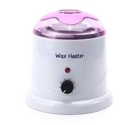 QQWAX Professionnel Épilateur Chauffe Cire 800ml Électrique Réchauffeur De Cire Machine Mini Paraffine Difficile Cire Haricots Fondre Pot Équipement Cheveux Suppression-White