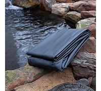 QQXY Bâche de Bassin, Bâche pour Bassin De Jardin,piscines, Bâche D'étang, résistante aux UV et aux intempéries, pour étang Extérieur Poisson Marres,Noir