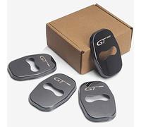 QQY Couvercle de Serrure de Porte, pour Peugeot 206 5008 4008 3008 207 308 408 307 508 GT Voiture Verrouiller Protection Couverture Accessoires Anti-Rouille en Acier Inoxydable Intérieurs, 4Pcs