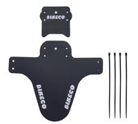 QQY Garde-boue de vélo de VTT, garde-boue commun pour VTT, accessoires de cyclisme (1 pièce, blanc)