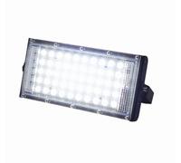 QQY Projecteurs LED extérieurs, Feu de sécurité extérieur super allumé de 5000lm, Ip66 projecteurs étanches Garage patio arrière (50W, Blanc)