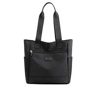 QQYG Mode femmes sacs à main dames sacs à bandoulière portefeuilles en nylon sacs à main décontractés dames sacs à main, noir, 31 * 31 * 13cm