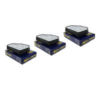 QR-Parts Lot de 3 filtres SCT 85495378 SAK 120 d'origine pour habitacle et pollen