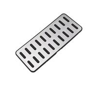 QRDKKL Plaque Repose-Pieds Couvre-pédales en Acier Inoxydable, pour Hyundai, pour I20, pour BC3 2020 - 2024 AT MT, Repose-Pieds, sans perceuse Ensemble Pédales(1 PCS)