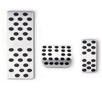 QRDKKL Plaque Repose-Pieds pour Benz pour E S pour CLS pour GLC pour GLE pour GLS pour GLK pour EQE pour EQS pour EQC : Jeu Pédales Frein D'accélérateur Ensemble Pédales(E 3pcs)