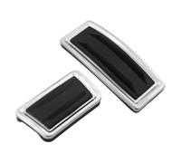 QRDKKL Plaque Repose-Pieds pour Cadillac pour XT5 pour XT4 pour XT6 (2016-2021). Accessoires De Revêtement pour Pédales D'accélérateur Et Frein des Ensemble Pédales