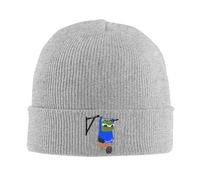 QREUIAJX Entraînement P-Pepe Chapeaux Automne Hiver Skullies Tuques Casquettes de Ski Uni Crâne en Acrylique