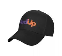 QREUIAJX FedEx mais Dit FedUp Casquette de Baseball Mode Chapeau de Golf de Plage Chapeau de Golf Homme par de golfChapeau Homme Femme