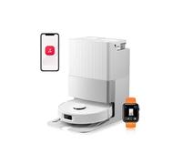 Qrevo Edge S5A Aspirateur Robot 17,000Pa, avec Double Système Anti-Enchevétrements, DuoDivide Brosse & FlexiArm