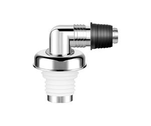 Qrity 1 Pièce Connecteur de Tuyau D'évacuation de Machine à Laver, Adaptateur de Joint de Vidange de Sol, Pour le Tuyau de Vidange de la Machine à Laver et la Bonde de Sol