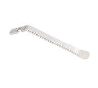 Qrity 1 Pièce Démonte-Pneus de Vélo, Outil de Changement de Pneu en Acier Carbone, Leviers Portables pour Réparation de Chambre à Air de Vélo, Argent