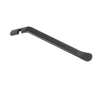 Qrity 1 Pièce Démonte-Pneus de Vélo, Outil de Changement de Pneu en Acier Carbone, Leviers Portables pour Réparation de Chambre à Air de Vélo, Noir