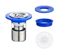 Qrity 1 Pièces Anti Odeur pour Sol de Douche, Siphon de Sol, Clapet Anti-Retour pour Évier de Douche, Drain de Plancher, 38mm