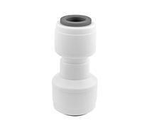 Qrity 1 Pièces Filtre à Eau Raccords Rapides, Refrigerateur Tuyau Connecteur, 3/8" à 5/16" Système D'osmose Inverse Connecteur de Tuyau