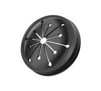 Qrity 1 Pièces Protections Anti-éclaboussures pour Déchets, Couvercle Anti-éclaboussures pour Broyeur à Déchets, Accessoire Broyeur à Déchets Cuisine, 80mm