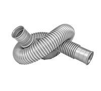 Qrity 1 Pièces Tuyau de Vidange D'évier, Tuyau D'évacuation Flexible Universel, Tube Flexible de 450 mm, Cuisine Évier Salle de Bain Sanitaire Drain Connexion