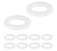 Qrity 10 Pièces Rondelle de Tuyau Joint Torique, 39mm Joints Plats Joints D'étanchéité de Robinet, Joints F'étanchéité pour G 1-1/4" Tuyau