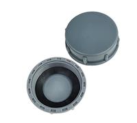 Qrity 2 Pièces évier de Cuisine Tuyau D'évacuation Bouchon D'obturation Filetage Femelle 56mm Bouchon de Tuyau G2" pour Sceller Les Joints et Les Tuyaux Fin