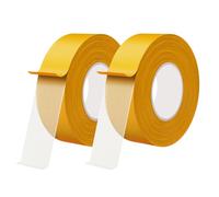 Qrity 2 Rolls Ruban Adhésif Double Face, 20mm x 20m Ruban en Auto-Adhésif, Sans Trace Multifonctionnel pour Moquette, les Sols, les Murs