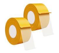 Qrity 2 Rolls Ruban Adhésif Double Face, 30mm x 20m Ruban en Auto-Adhésif, Sans Trace Multifonctionnel pour Moquette, les Sols, les Murs