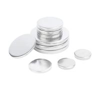 Qrity 20 Pièces Ronde Rondelles Plates, 304 Plaque Circulaire en Acier Inoxydable, Plaque Ronde en Métal, Diamètre 6mm, Épaisseur 2mm